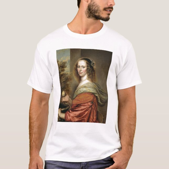 Porträtt av en kvinna 2 tee shirt (Framsida)