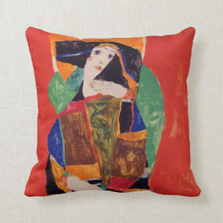 "Porträtt av en kvinna" Egon Schiele Kudde