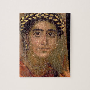 Porträtt av en kvinna, från Fayum, Pussel