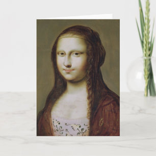 Porträtt av en kvinna som inspireras av Monaen Kort