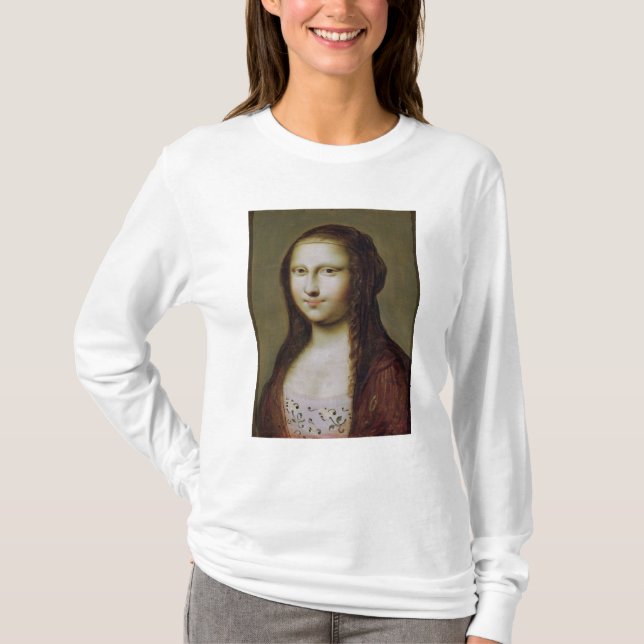 Porträtt av en kvinna som inspireras av Monaen Tee Shirt (Framsida)