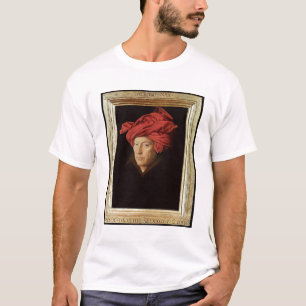 Porträtt av en man, 1433 (olja på oak) (se ocks t-shirt