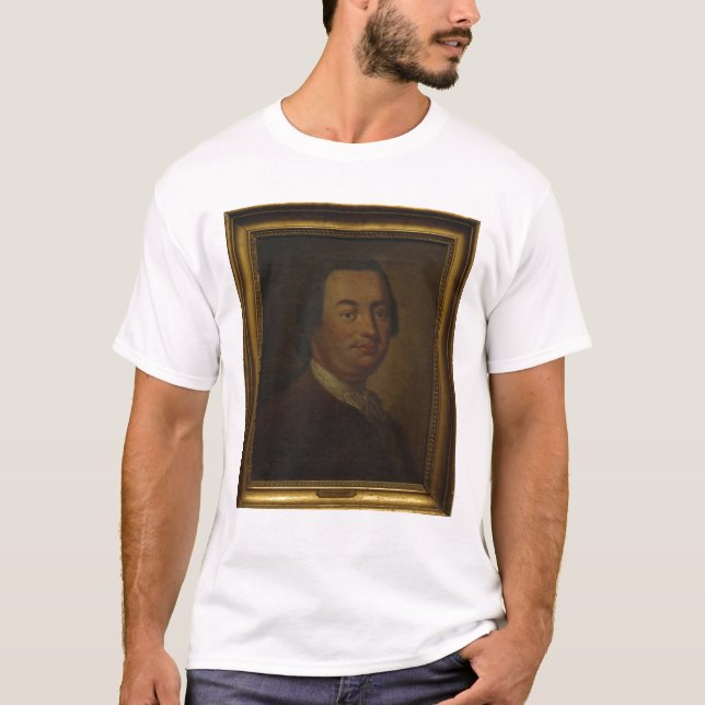 Porträtt av en man, 1774 t shirt (Framsida)