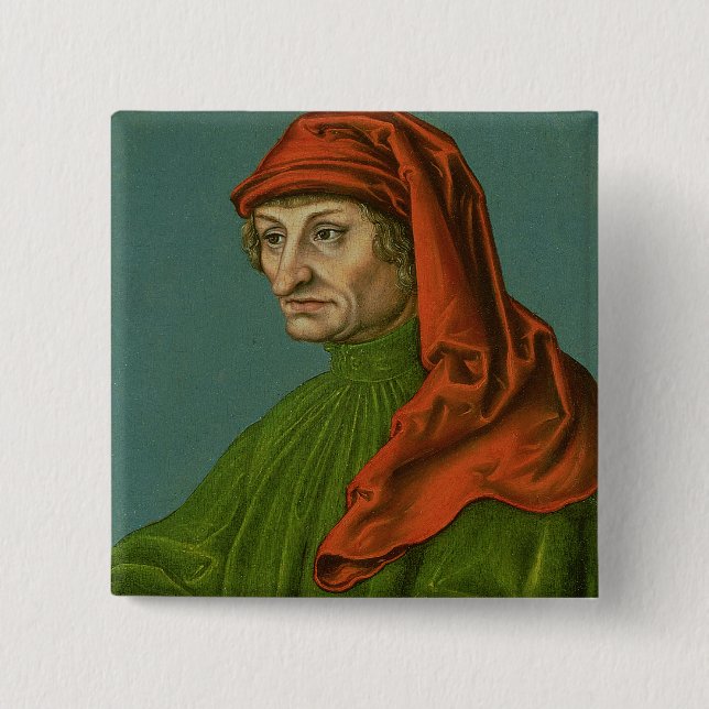 Porträtt av en man 2 knapp (Framsida)