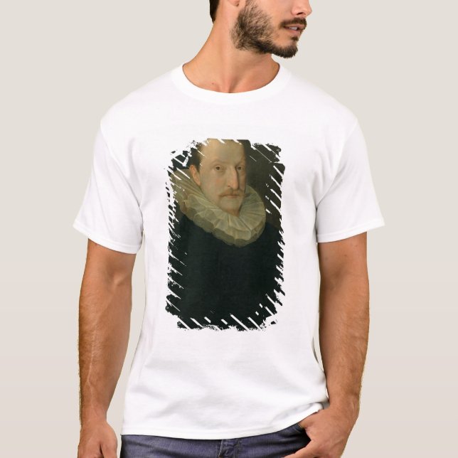Porträtt av en man 2 tee (Framsida)