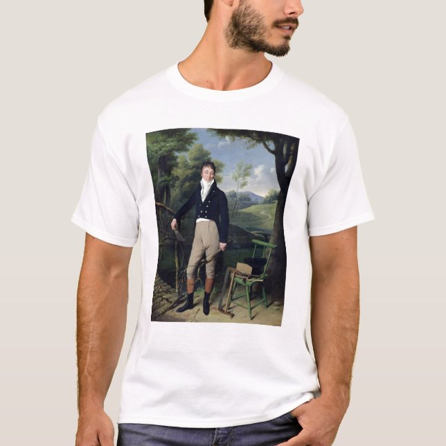 Porträtt av en man 3 tee shirt (Framsida)