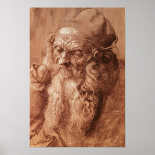 Porträtt av en man, åldrig nittio-tre, 1521 poster