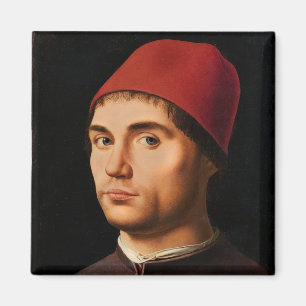 Porträtt av en man, c.1475 magnet