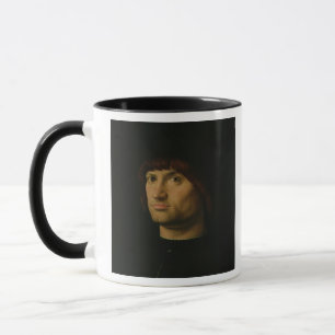 Porträtt av en man eller condottieren, 1475 (den mugg