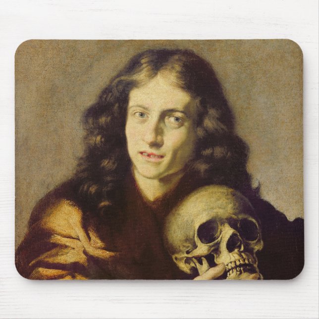 Porträtt av en man musmatta (Framsidan)