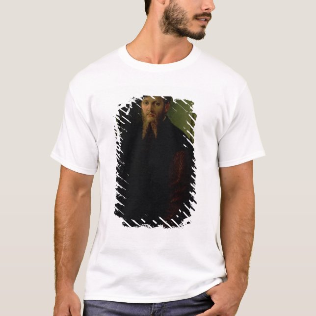 Porträtt av en man t-shirt (Framsida)
