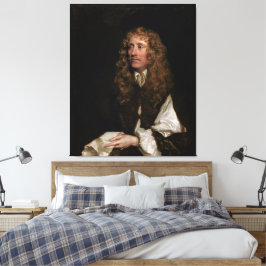 Porträtt av en man, troligen George Booth Canvastryck