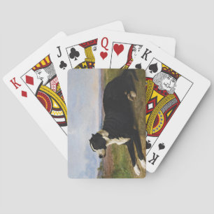 Porträtt av en mastiff labradorhund (Rosa Bonheur) Casinokort