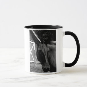 Porträtt av en Mule Mugg
