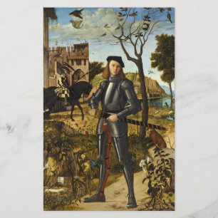 Porträtt av en riddare av Vittore Carpaccio