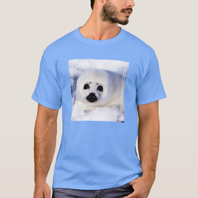 Porträtt av en sälunge t shirt (Framsida)