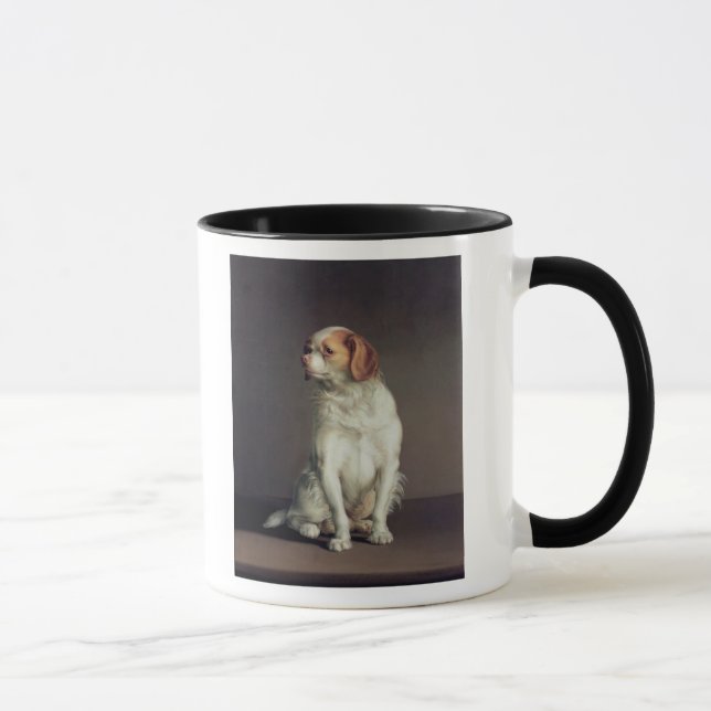 Porträtt av en Spaniel för kung Charles Mugg (Höger)