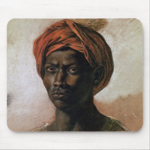 Porträtt av en Turk i en Turban, c.1826 Musmatta