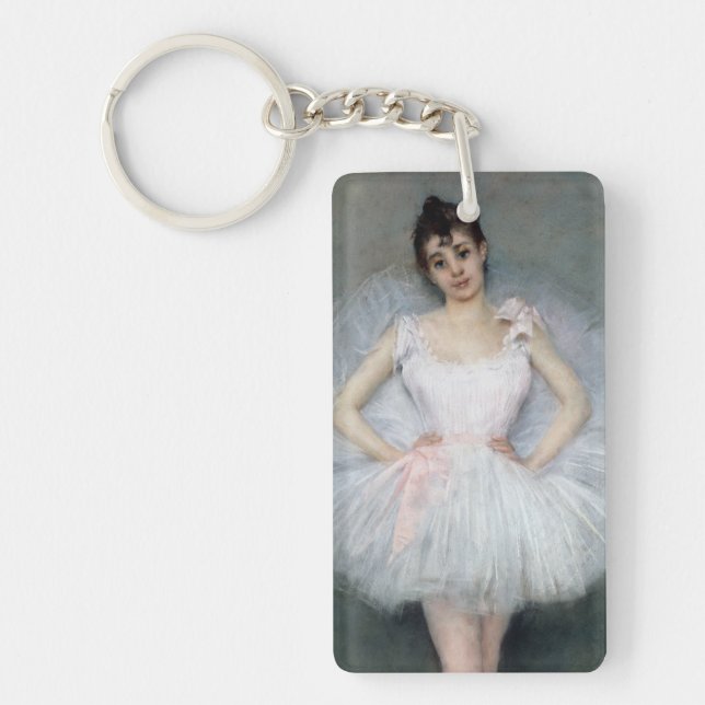 Porträtt av en ung Ballerina (Framsidan)