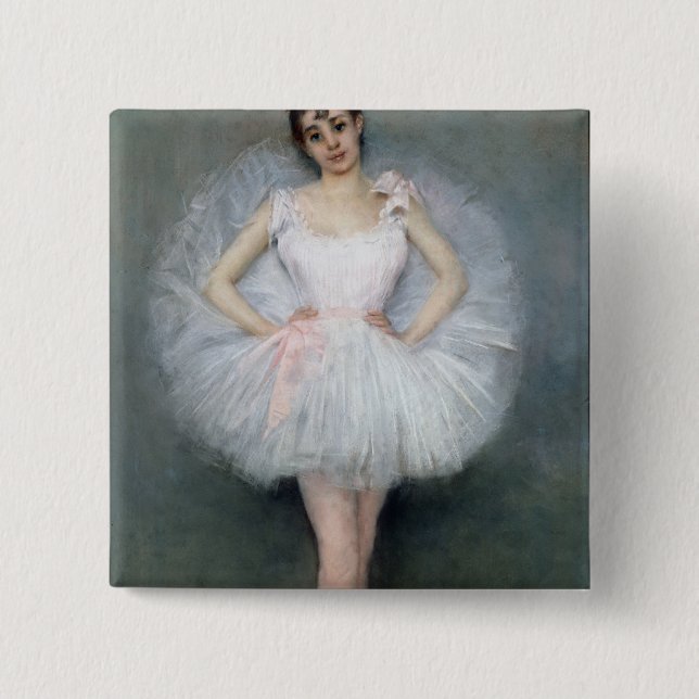 Porträtt av en ung Ballerina Knapp (Framsida)