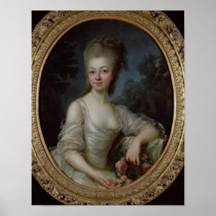Porträtt av en ung flicka, 1775 poster