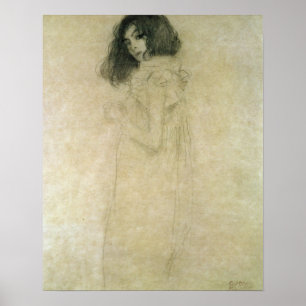 Porträtt av en ung kvinna, 1896-97 poster