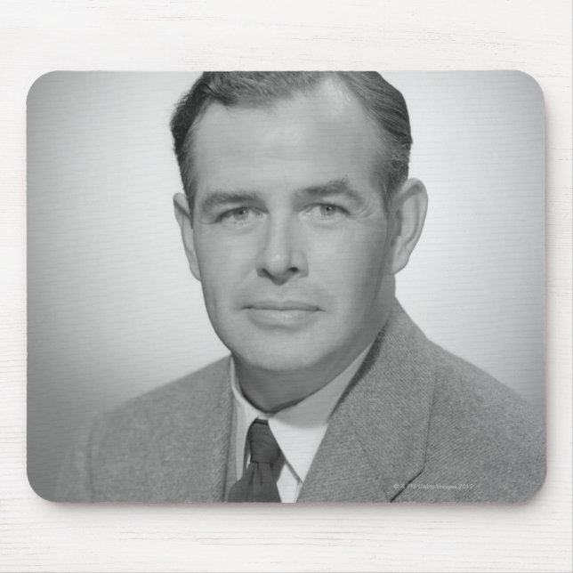 Porträtt av en ung man musmatta (Framsidan)