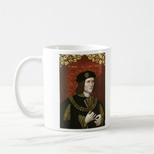 Porträtt av engelskakungen Richard III Kaffemugg