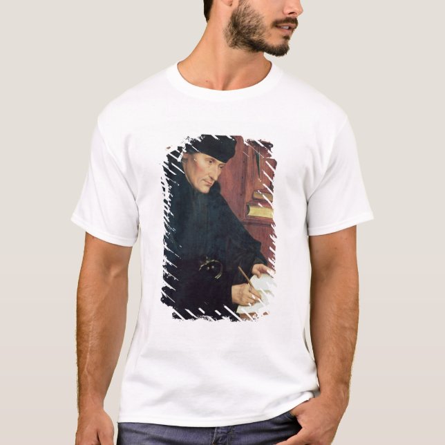Porträtt av Erasmus av Rotterdam T Shirt (Framsida)