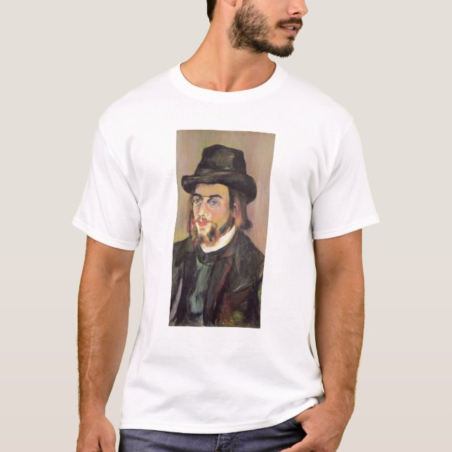 Porträtt av Erik Satie c.1892 Tee Shirt (Framsida)