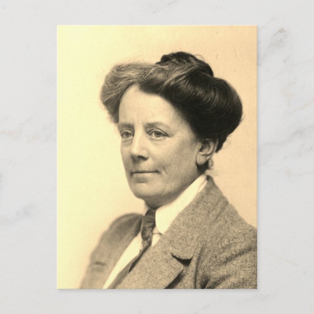 Porträtt av Ethel Smyth (1922) vykort (Framsida)