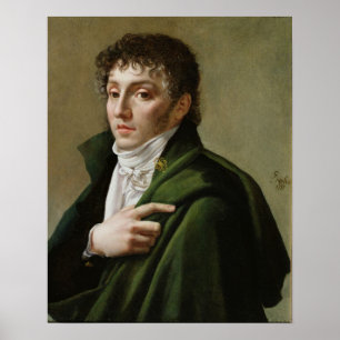 Porträtt av Etienne-Henri Mehul 1799 Poster