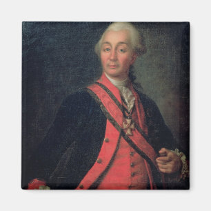 Porträtt av fältmarskalkgeneralissimoen magnet