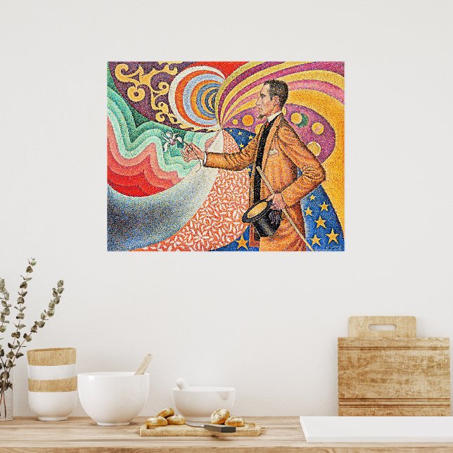 Porträtt av Felix Feneon Poster (Kök)
