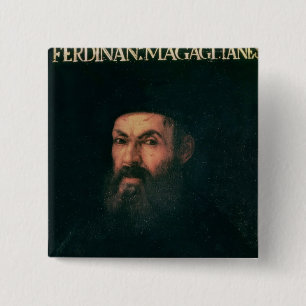 Porträtt av Ferdinand Magellan Knapp