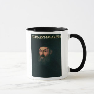 Porträtt av Ferdinand Magellan Mugg