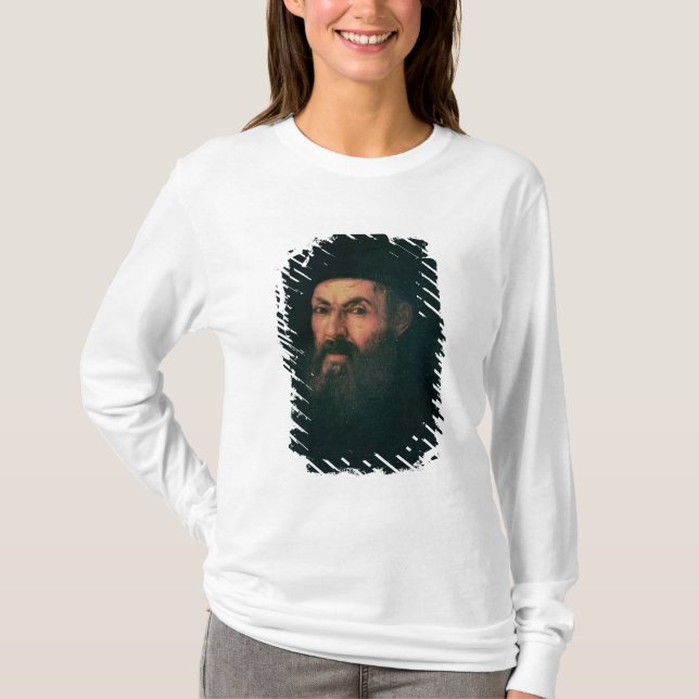 Porträtt av Ferdinand Magellan T-shirt (Framsida)