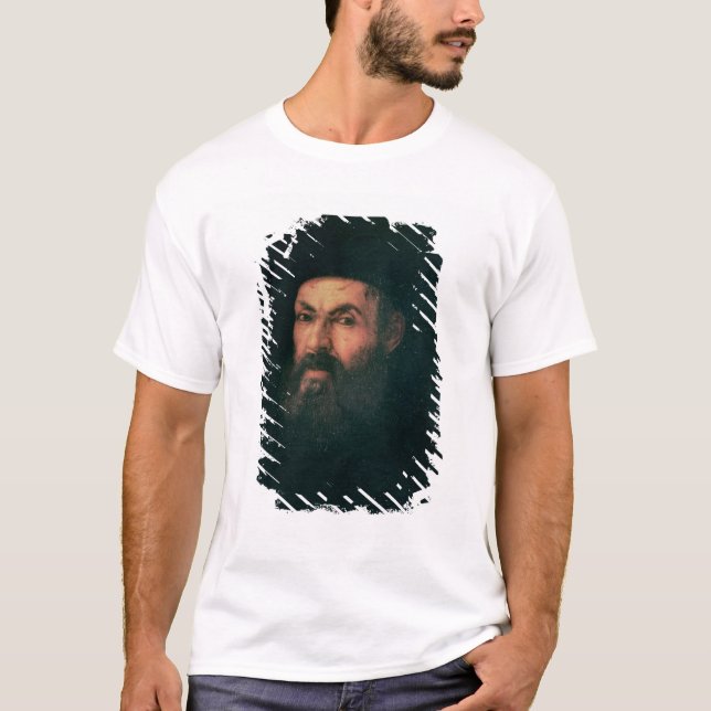 Porträtt av Ferdinand Magellan Tee (Framsida)