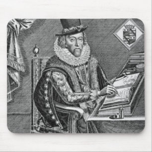 Porträtt av Francis Bacon (1561-1626) Viscount av Musmatta