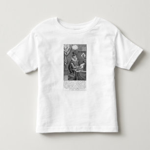 Porträtt av Francis Bacon (1561-1626) Viscount av T-shirt