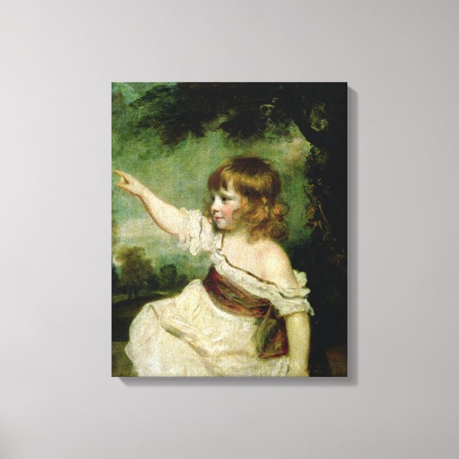 Porträtt av Francis George Hare, Fras äldsta son Canvastryck (Framsida)