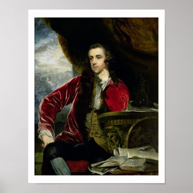 Porträtt av Francis Russell, Tavis marquess Poster (Framsidan)