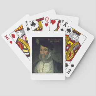 Porträtt av Francois, 2nd hertigklädsel (1519-63) Kortlek