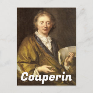 Porträtt av François Couperin Vykort
