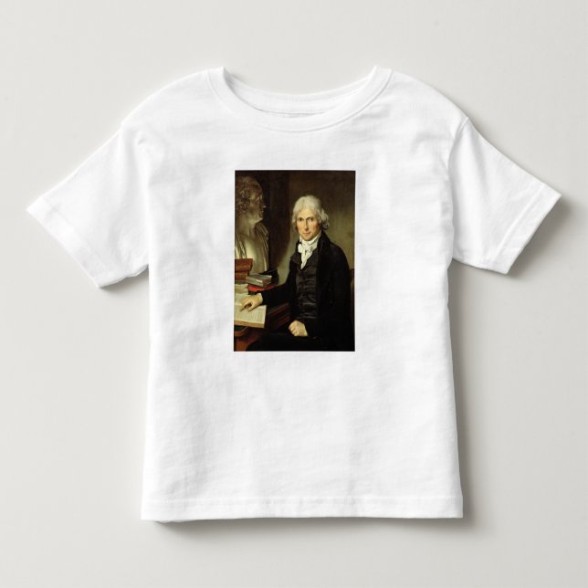 Porträtt av Francois Xavier Bichat Tee Shirt (Framsida)