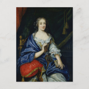 Porträtt av Francoise-Louise de la Baume le Blanc Vykort