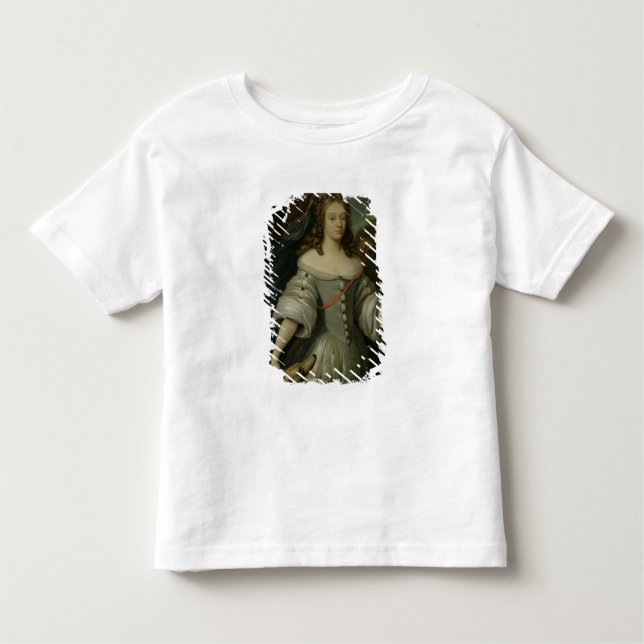 Porträtt av Francoise Louise de la Baume T-shirt (Framsida)