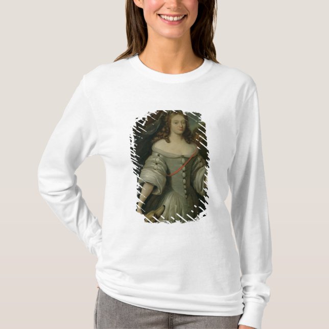 Porträtt av Francoise Louise de la Baume Tee (Framsida)