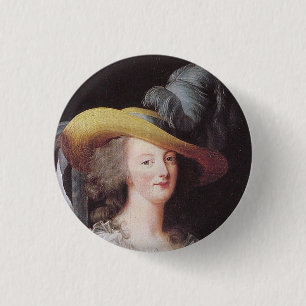 Porträtt av Fransk drottning, Marie Antoinette Knapp