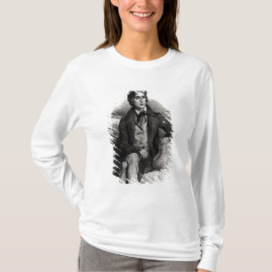 Porträtt av Franz Liszt Augusti 1832 T-shirt
